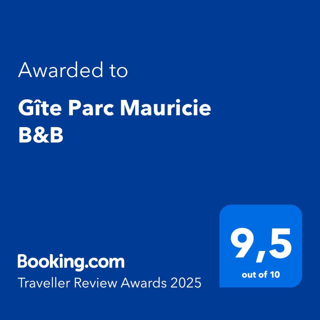 Gite Parc Mauricie B&B Saint Mathieu Du Parc Esterno foto